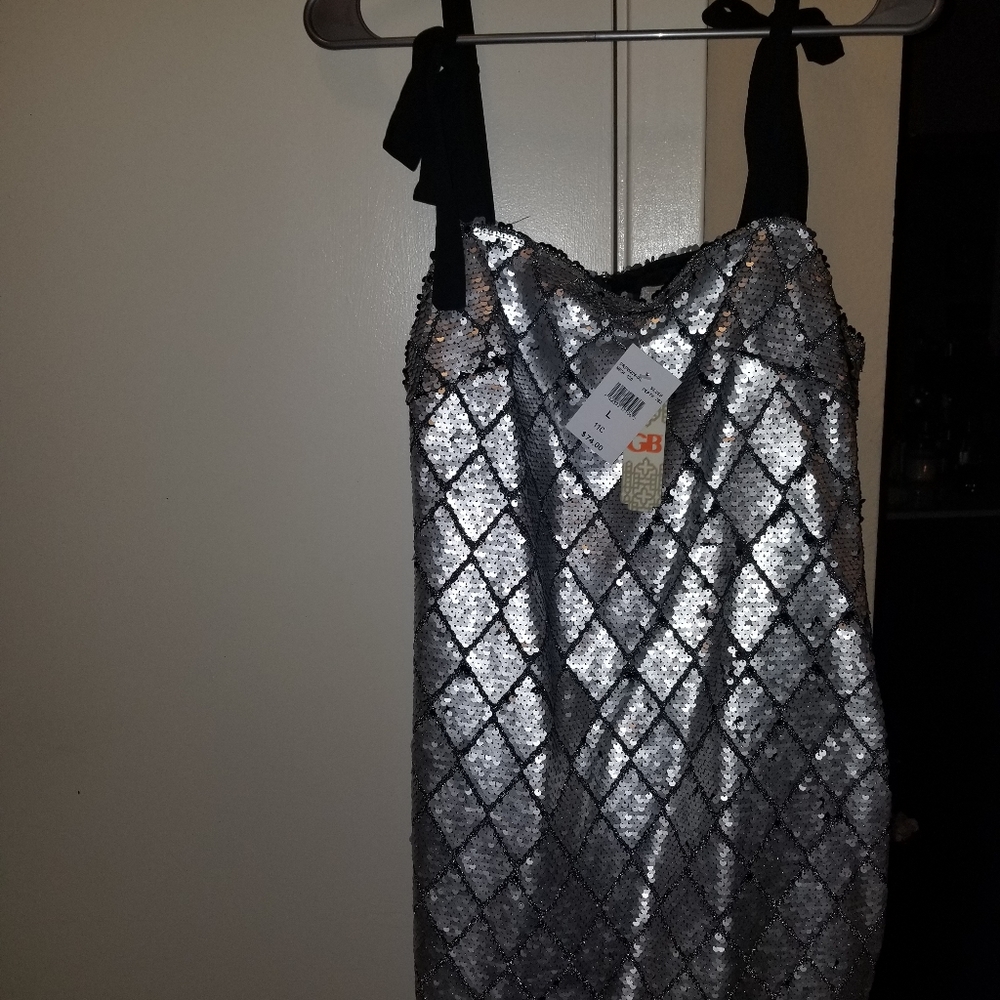 Silver dress